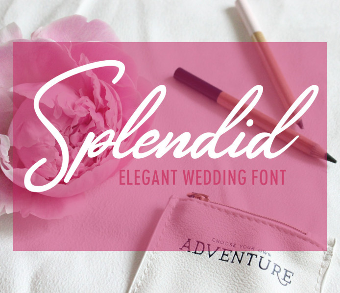 Splendid Wedding Font